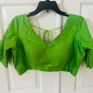 Vibrant Green Women's Top
